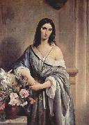 Francesco Hayez Melancholy Thought oil painting artist